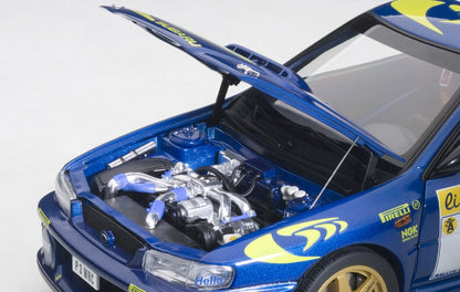 89791 AUTOart 1:18 Subaru Impreza WRC 1997 #4 Monte Carlo Rally Winner