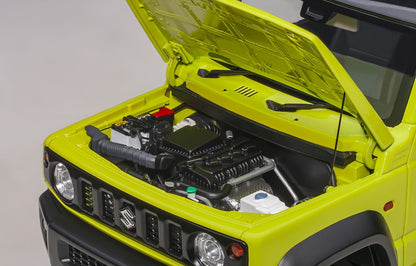 78506 AUTOart 1:18 Suzuki Jimny Sierra JB74 Yellow / Black Roof model car