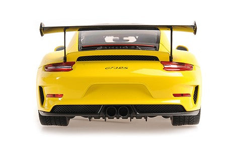 155068221 MINICHAMPS 1:18 Porsche 911 GT3RS 2019 Yellow/Weissach