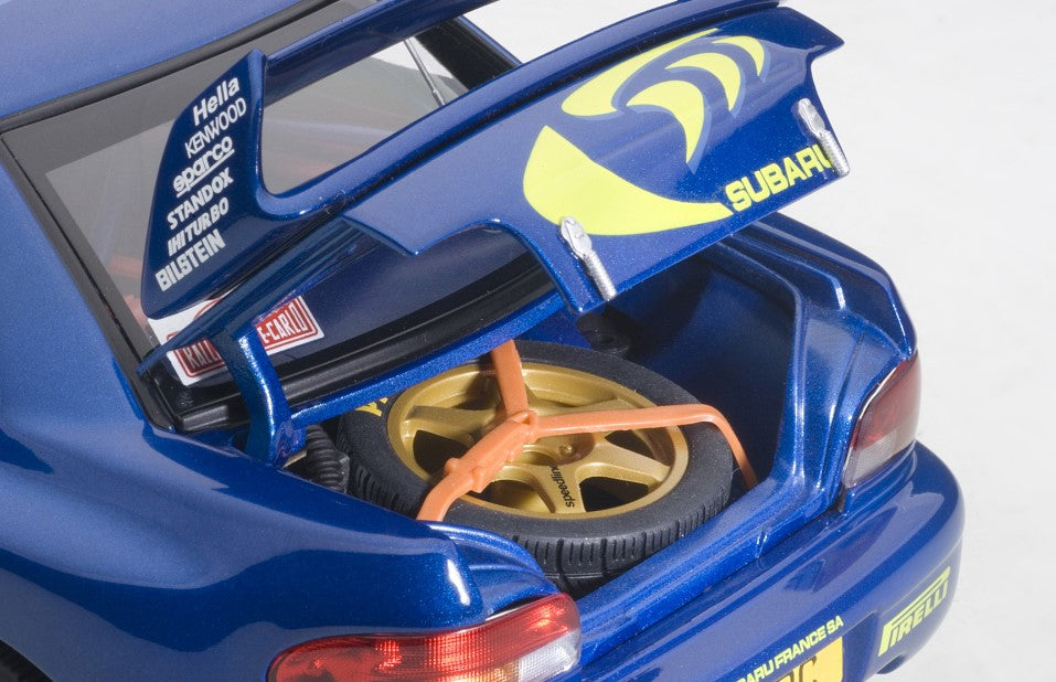 89790 AUTOart 1:18 SUBARU Impreza WRC 1997 #3 Monte Carlo Rally Colin McRae/Nicky Grist