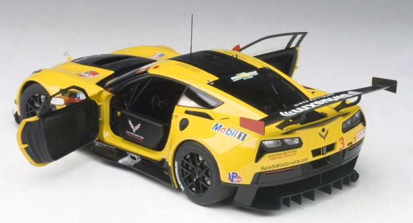 81607 AUTOart 1:18 Chevrolet Corvette C7.R 2016 #3 (Lime Rock Park 2nd place)