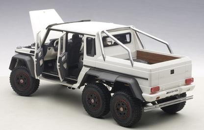 76303 AUTOart 1:18 Mercedes-Benz G63 AMG 6x6 Matte White