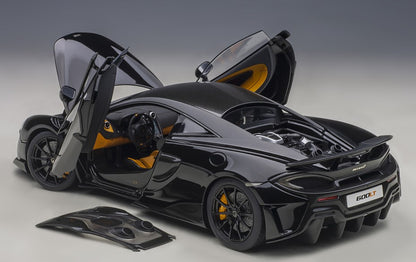 76081 AUTOart 1:18 McLAREN 600LT Black / Carbon Roof