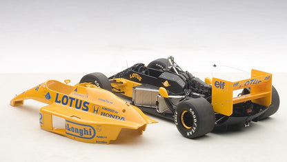 88727 AUTOart 1:18 Lotus 99T Honda F1 Japan GP 1987 #12 Ayrton Senna