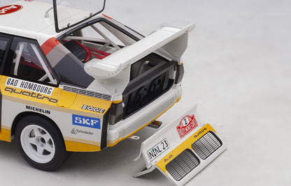 88601 AUTOart 1:18 Audi Sport Quattro S1 WRC 1986 #2 Rohrl / Geistdorfer Monte Carlo