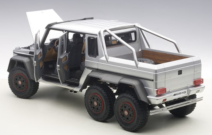 76301 AUTOart 1:18 Mercedes-Benz G63 AMG 6x6 Silver