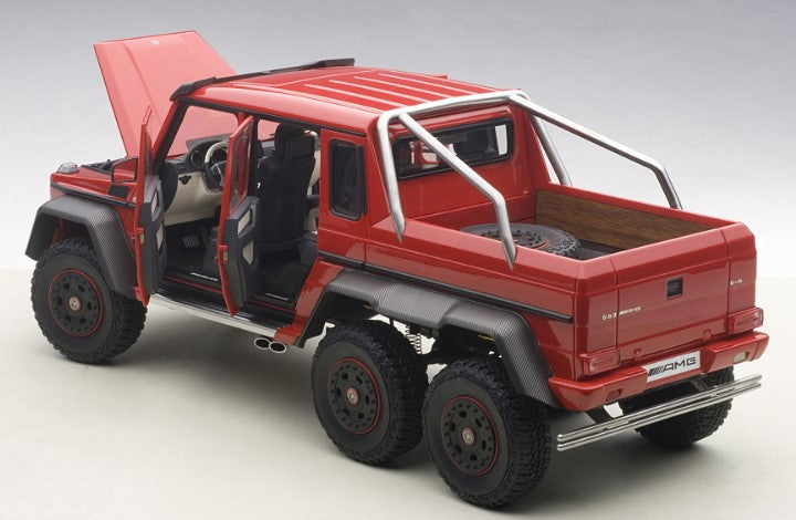 76304 AUTOart 1:18 Mercedes Benz G63 AMG 6X6 Red