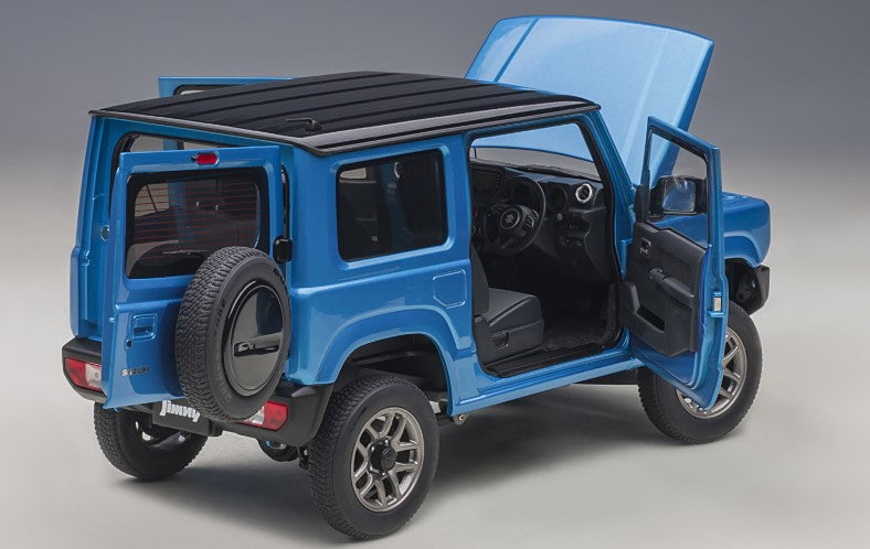 78502 AUTOart 1:18 Suzuki Jimny JB64 Blue Metallic / Black Roof