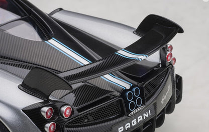 78278 AUTOart 1:18 Pagani Huayra BC Metallic Silver / Black Carbon model car