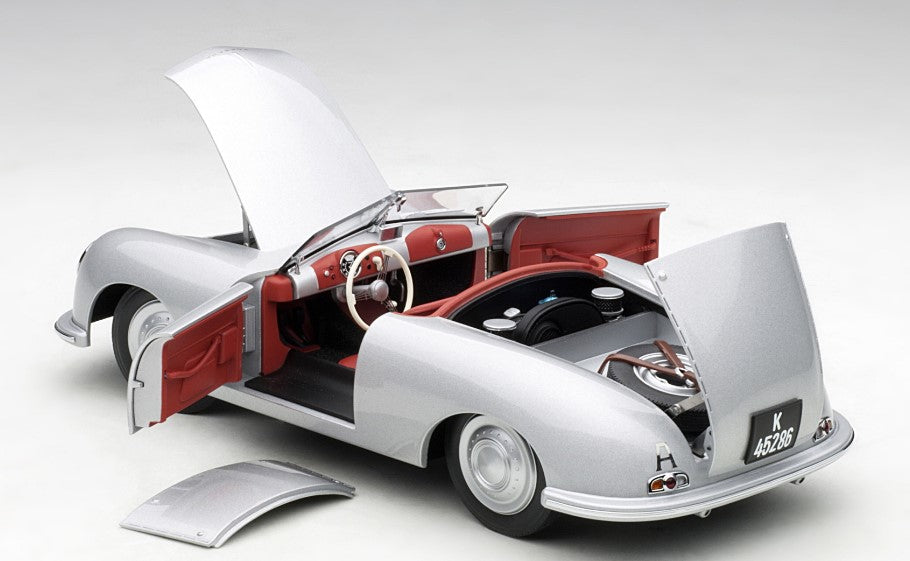 78072 AUTOart 1:18 Porsche 356 No.1 Silver model cars