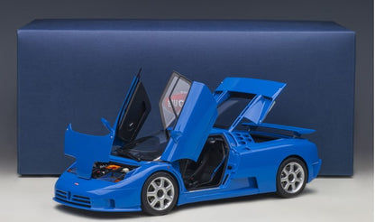 70917 AUTOart 1:18 Bugatti EB110 SS French Blue model car