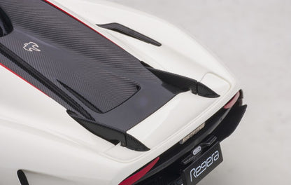 79027 AUTOart 1:18 Koenigsegg Regera White / Carbon Black / Red model car