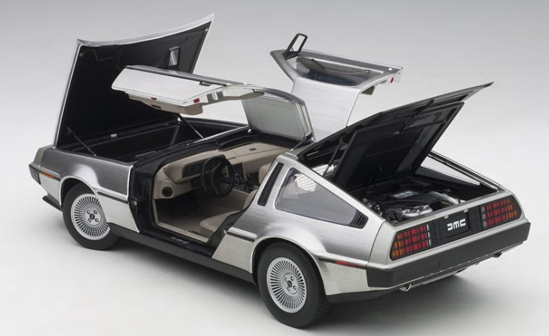 79916 AUTOart 1:18 DeLorean DMC-12 Satin Silver model car