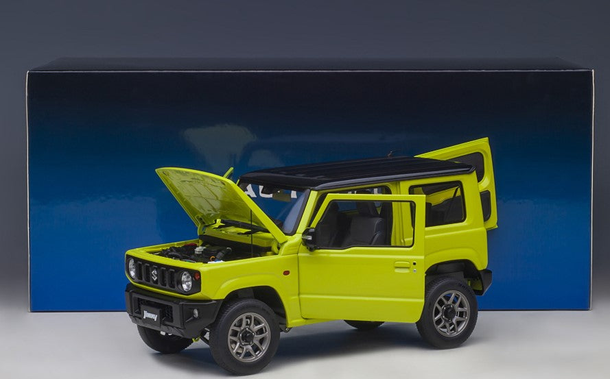 78501 AUTOart 1:18 Suzuki Jimny JB64 Yellow / Black Roof