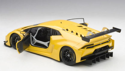 81528 AUTOart 1:18 Lamborghini Huracan GT3 Pearl Yellow model cars