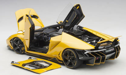 79117 AUTOart 1:18 Lamborghini Centenario Roadster Pearl Yellow model car