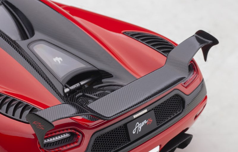 79022 AUTOart 1:18 Koenigsegg Agera RS Red/Carbon Black model car