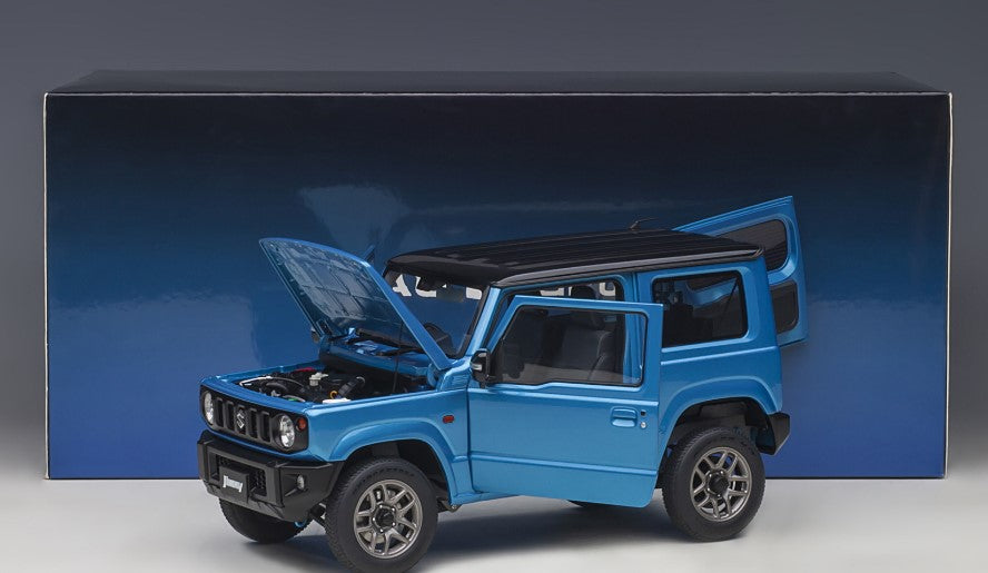 78502 AUTOart 1:18 Suzuki Jimny JB64 Blue Metallic / Black Roof