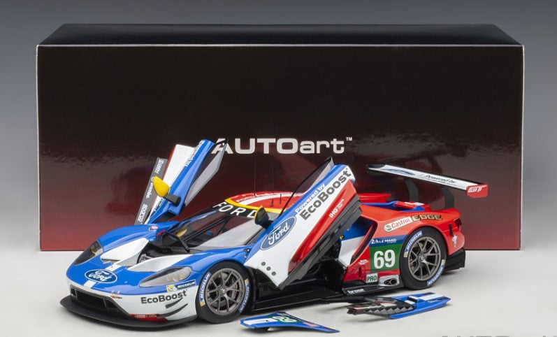 81612 AUTOart 1:18 Ford GT 2016 #69 Le Mans 24H LMGTE Pro Class model cars