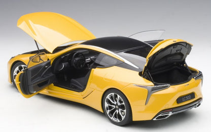 78847 AUTOart 1:18 Lexus LC500 Metallic Yellow interior color/Black