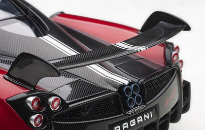 78276 AUTOart 1:18 Pagani Huayra BC Metallic Red/Black Carbon model car