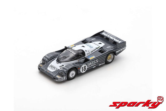 Y180 SPARK 1:64 Porsche 956 #18 Le Mans 1983 J Lassig model car