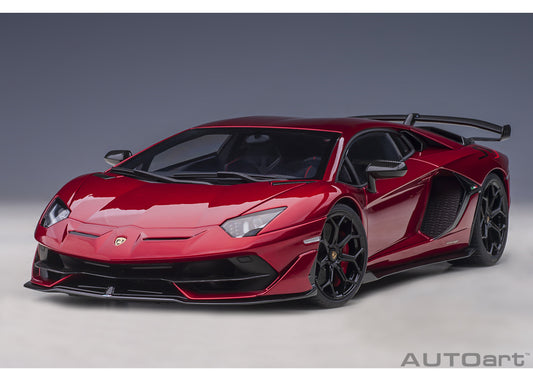 79177 AUTOart 1:18 Lamborghini Aventador SVJ Metallic Red