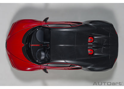 70996 AUTOart 1:18 Bugatti Chiron Sports 2019 Red / Carbon Black