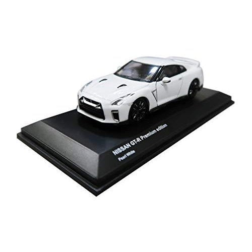 KS07067W KYOSHO 1:64 Nissan GT-R White model car