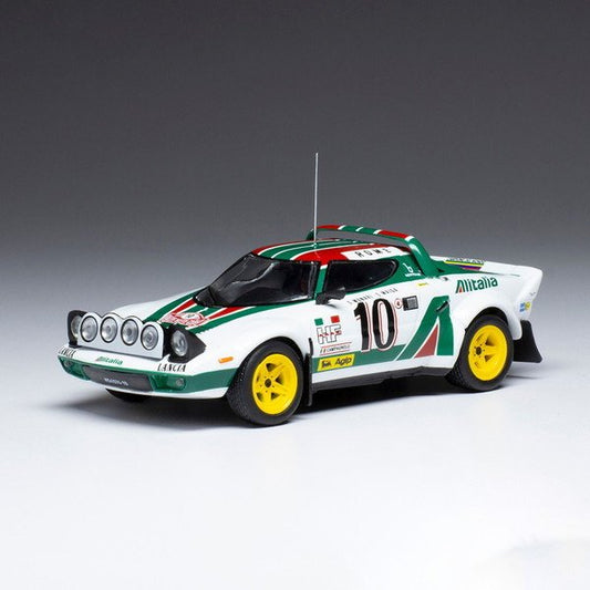 RAC380ALQ IXO 1:43 Lancia Straros 1976 Rally Monte Carlo Winner #10 S.Munari/S.Maiga