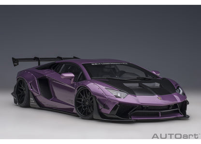 79242 AUTOart 1:18 Liberty Walk LB-WORKS Lamborghini Aventador Limited Edition Metallic Purple VIOLA SE30