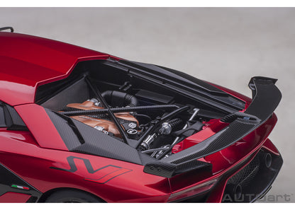 79177 AUTOart 1:18 Lamborghini Aventador SVJ Metallic Red