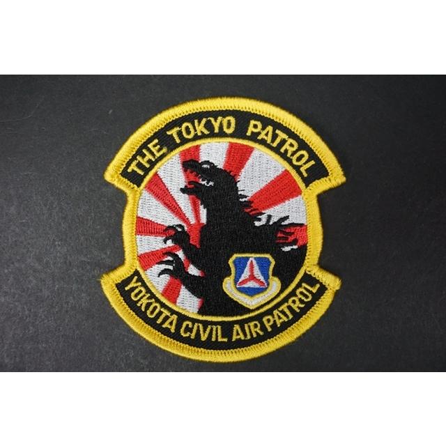 Patch THE TOKYO PATROL YOKOTA CIVIL AIR PATROL without hook and loop