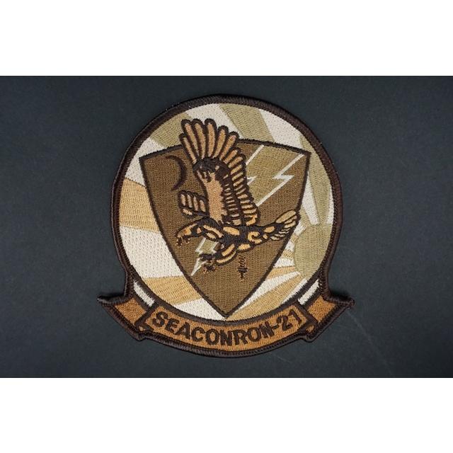 Patch USN SEACONRON-21 VS-21 Marine Control Team 21 without hook and loop