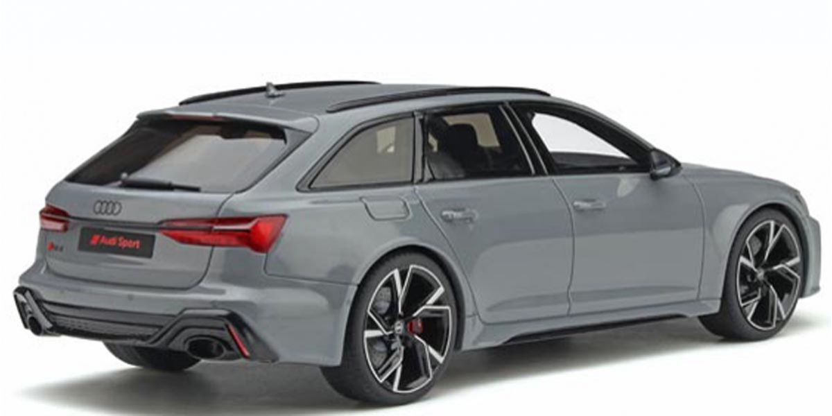 GTS847 GT SPIRIT 1:18 Audi RS 6 Avant 2020 Gray