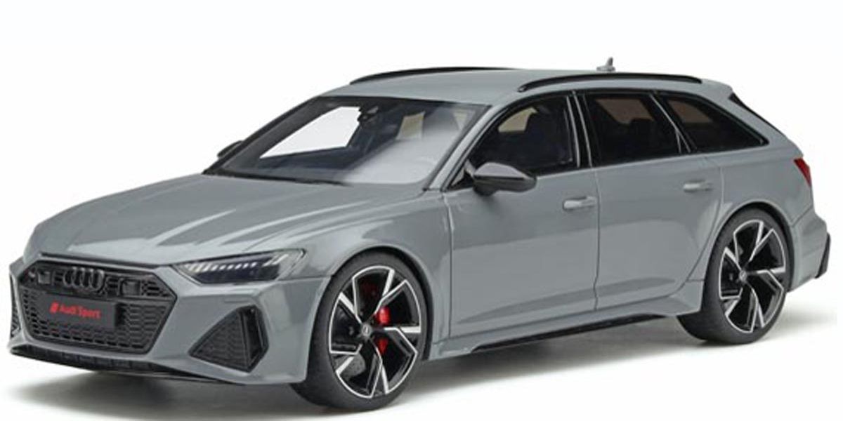 GTS847 GT SPIRIT 1:18 Audi RS 6 Avant 2020 Gray