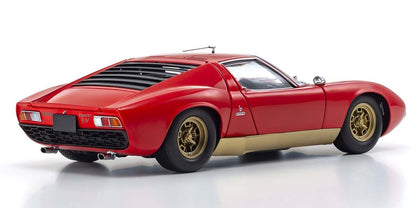 KS08317R KYOSHO 1:18 Lamborghini Miura P400SV Red