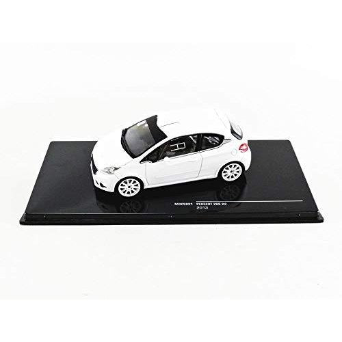 MDCS021 IXO 1:43 Peugeot 208 R2 2013 White with Spare Wheel&Tire Set