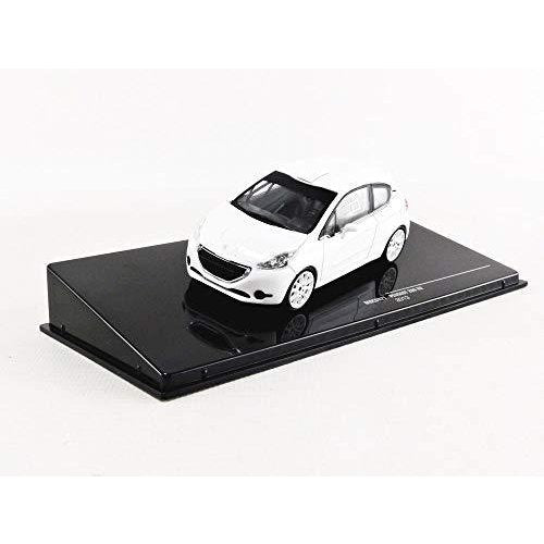 MDCS021 IXO 1:43 Peugeot 208 R2 2013 White with Spare Wheel&Tire Set