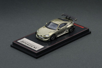 IG1754 ignition model 1:64 PANDEM Toyota 86 V3 Green Metallic