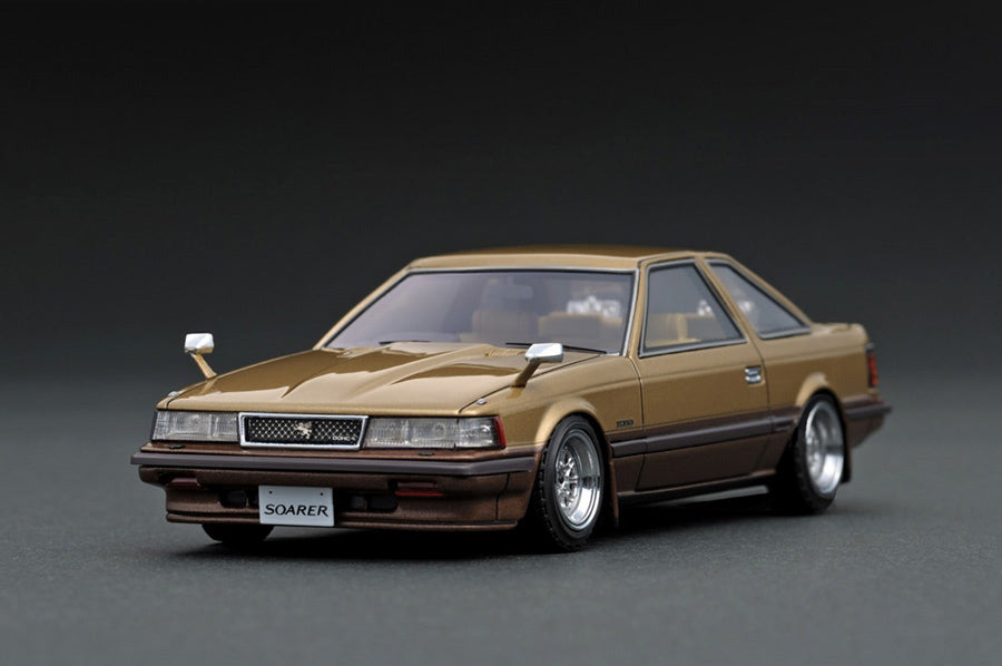 IG1386 ignition model 1:43 Toyota Soarer 2800GT Extra (Z10) Gold/Brown