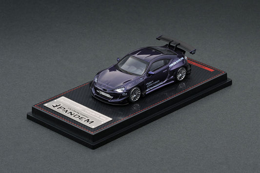 IG1755 ignition model 1:64 PANDEM Toyota 86 V3 Purple Metallic