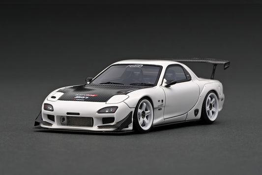 IG2187 ignition model 1:43 FEED RX-7 (FD3S) White