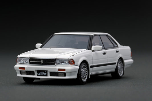 IG1252 ignition model 1:43 Nissan Cedric (Y31) Gran Turismo SV Pure White