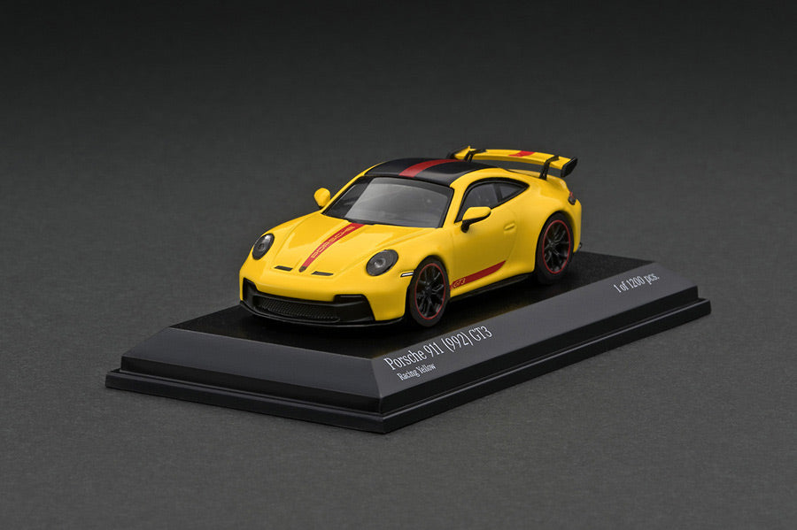 643061006 MINICHAMPS64 1:64 Porsche 911 GT3 (992) 2021 Racing Yellow