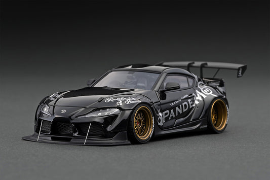 IG2147 ignition model 1:43 PANDEM Supra (A90) Black Metallic model car