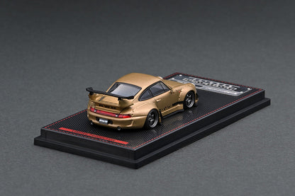 IG2157 ignition model 1:64 RWB 993 Matte Gold model cars