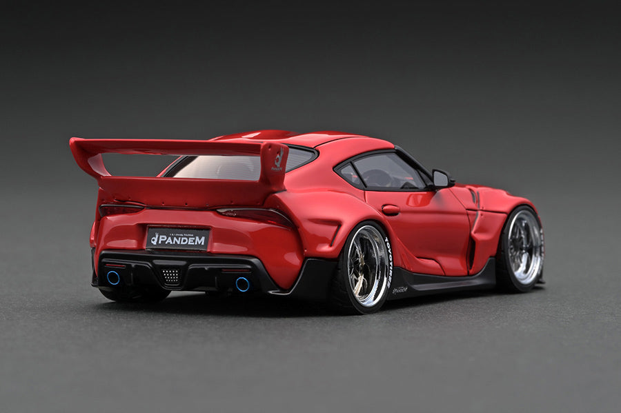 IG2143 ignition model 1:43 PANDEM Supra (A90) Red Metallic model car