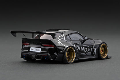 IG2147 ignition model 1:43 PANDEM Supra (A90) Black Metallic model car