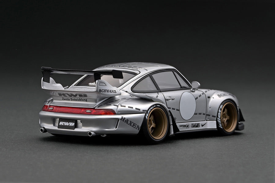 IG2717 ignition model 1:43 RWB 993 Silver